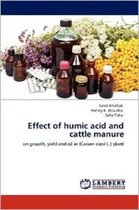 Effect of humic acid and cattle manure