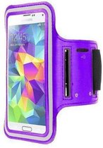 Samsung Galaxy S5 sports armband case Paars Purple