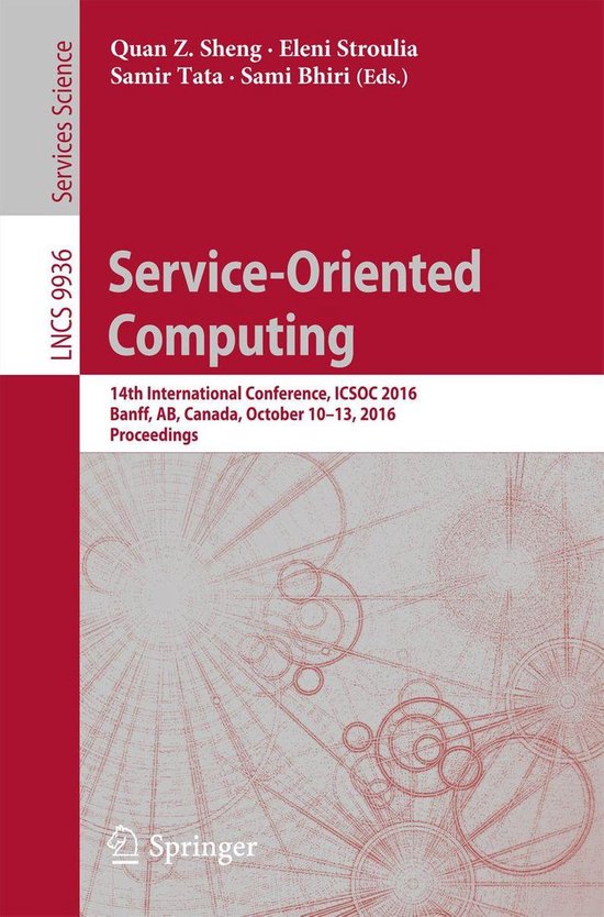 Springer Nature Proceedings Computer Science - Service-Orien ... - cover