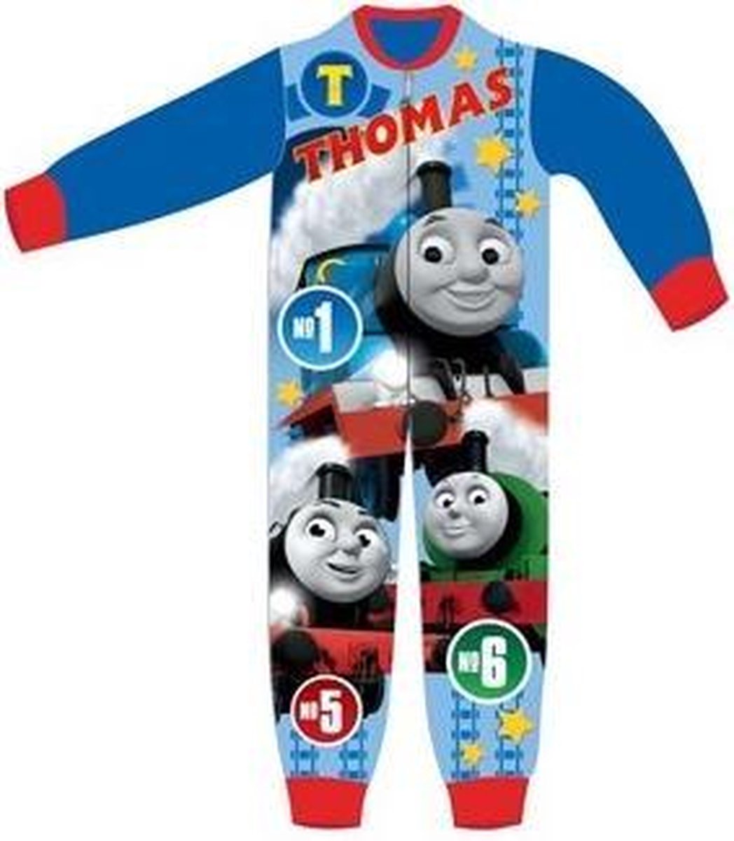 Thomas de Trein onesie, pyjama maat 92 | bol.com