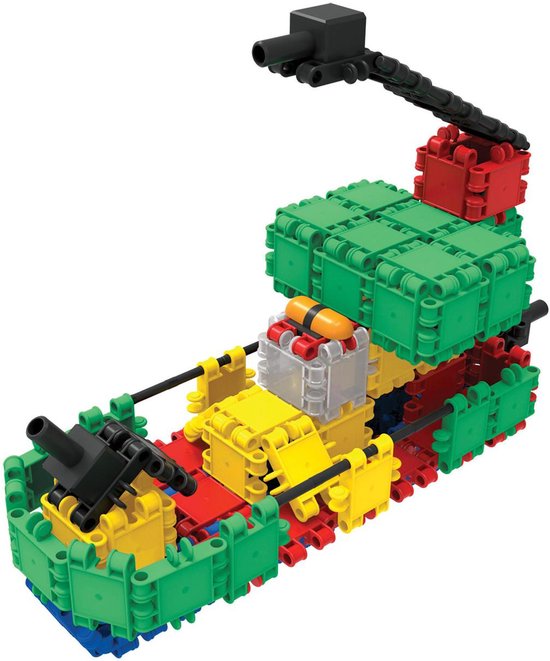 Clics bouwblokken– DUURZAAM SPEELGOED gemaakt van GERECYCLEERDE kunststof- bouwset 20 in 1 - speelgoed 4,5,6,7,8 jaar jongens en meisjes- educatief speelgoed- Montessori speelgoed- constructie speelgoed