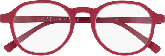 SILAC - RASPBERRY RUBBER - Leesbrillen voor Vrouwen en Mannen - 7404 - Dioptrie +3.50