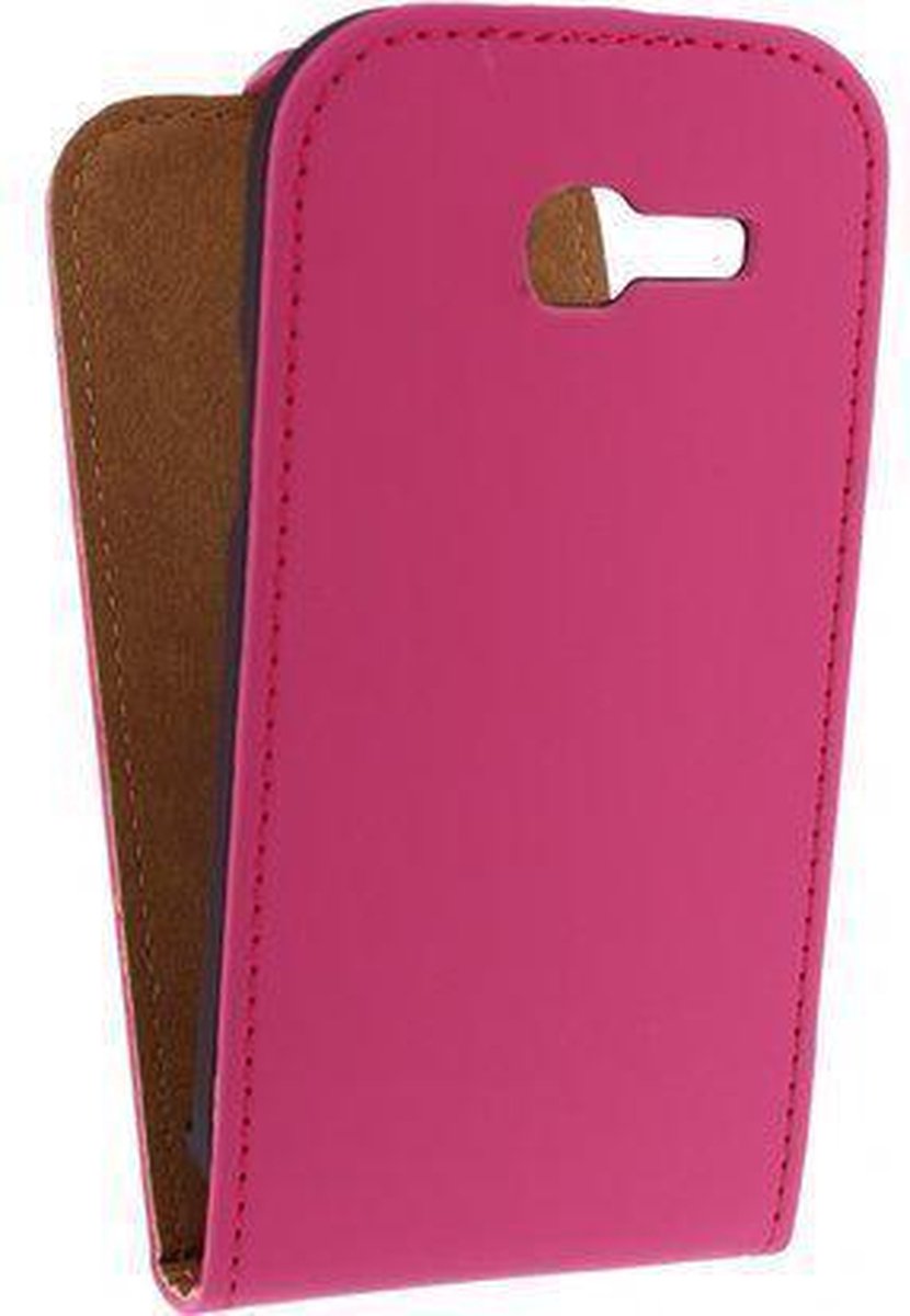 Mobilize Ultra Slim Flip Case Samsung Galaxy Trend Lite S7390 Fuchsia