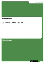 Zu Georg Trakls 'Grodek'