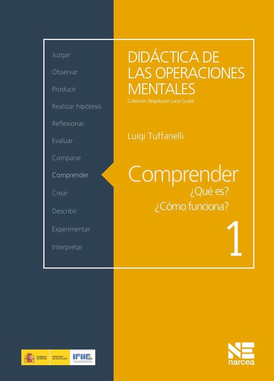Didáctica de las operaciones mentales 1 - Comprender - cover