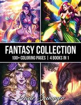 Fantasy Collection - Jade Summer - Kleurboek voor volwassenen