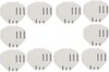 Afbeelding van het spelletje 10 sets (30 stuks) Super Sterke Witte Poly XS100 - flights - dartflights