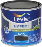 Levis Expert - Lak Buiten - Satin - Zwart - 0.5L