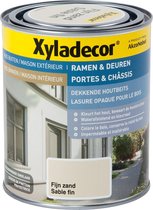 Xyladecor Ramen & Deuren - Dekkende Houtbeits - Fijn Zand - 0.75L