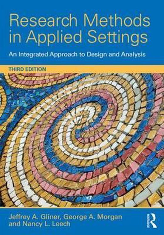 Research Methods in Applied Settings - cover