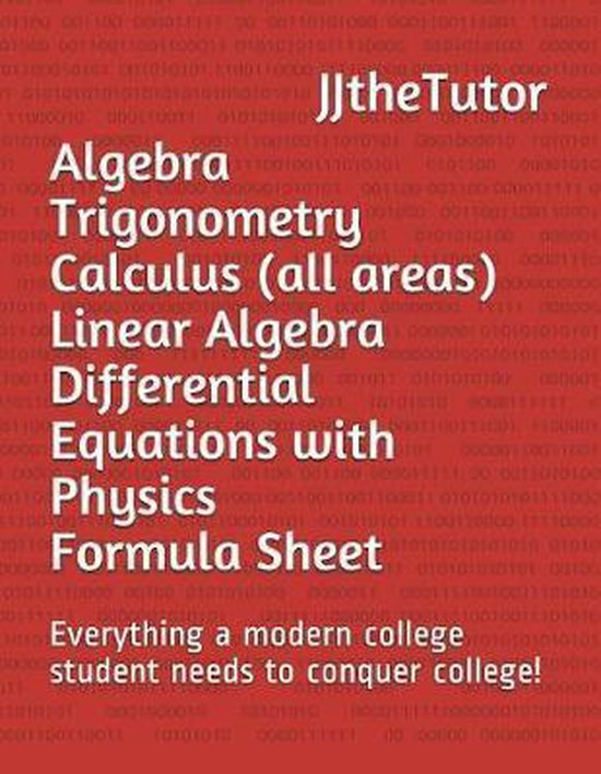 Algebra Trigonometry Calculus (all areas) Linear Algebra Differential