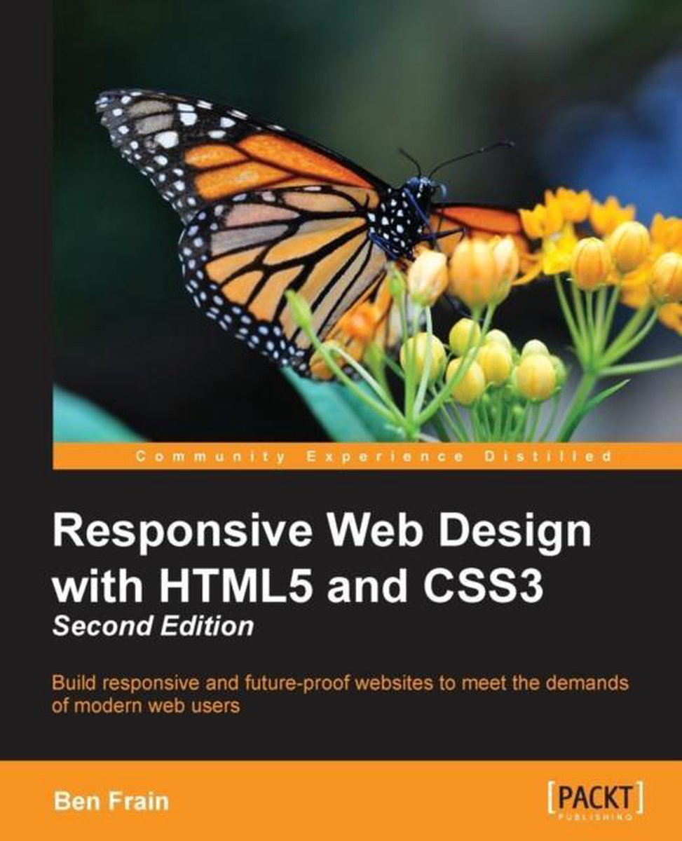 Omslag van Responsive Web Design with HTML5 and CSS3 -