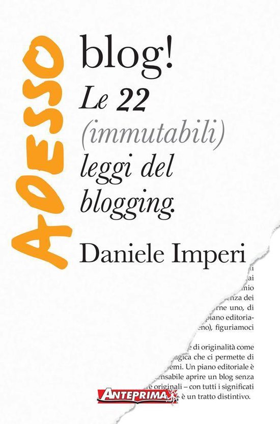 Adesso blog! - cover