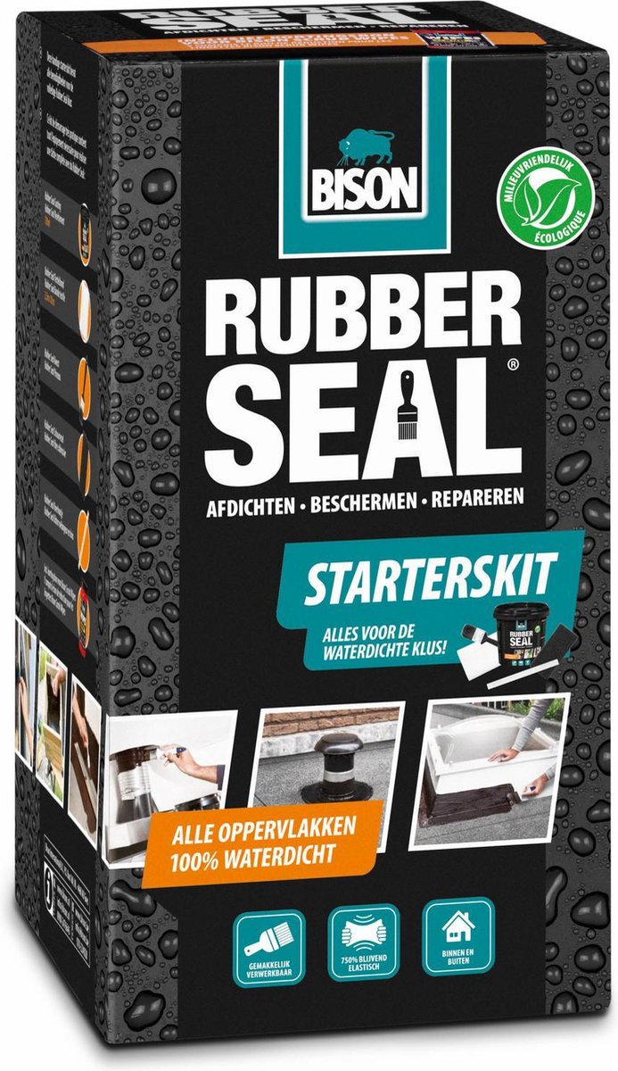 verdrietig Zwitsers Gangster Bison Rubber Seal Starterskit | bol.com