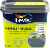 Levis Opfrisverf - Meubels Verf - High Gloss - White Touch - 0.75L