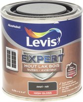 Levis Expert - Lak Buiten - High Gloss - Zwart - 0.25L