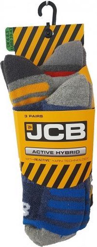 JCB Chaussettes d'été résistantes à l'humidité taille 39-43 / 9 paire |  bol.com