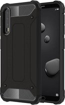 Armor Hybrid Back Cover - Huawei P20 Pro Hoesje - Zwart