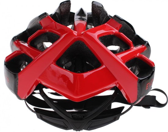 Cycle Tech Helm Unisex Zwart/rood Maat 51-55 Cm | bol.com