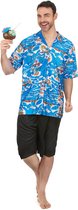 Vegaoo - Hawaiiaanse toerist kostuum voor heren
