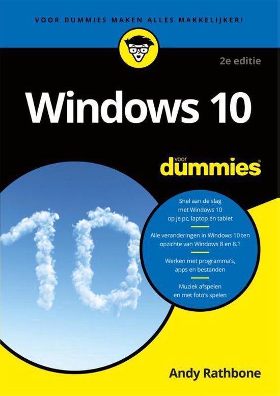 Voor Dummies Windows 10 voor dummies, Andy Rathbone