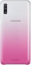 Samsung Gradation Hardcase Hoesje - Geschikt voor Samsung Galaxy A70 - Roze