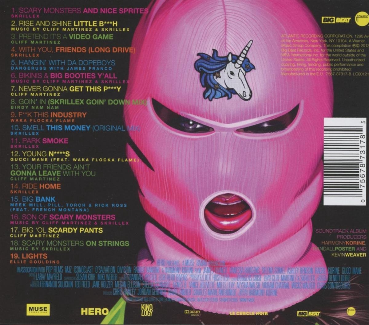 Spring Breakers soundtrack [CD], various artists CD (album) Muziek bol