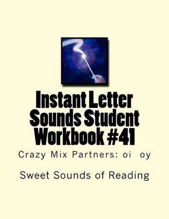 Instant Letter Sounds Student Workbook #41 - cover