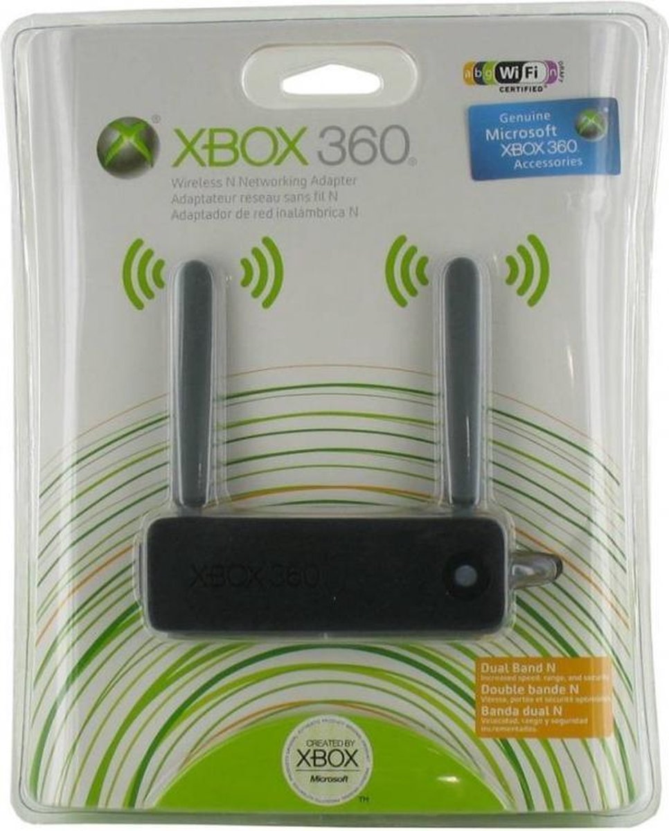 Draadloze Network Adapter N voor Microsoft Xbox 360 | bol.com