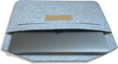 Vilten Laptop Sleeve "Hylster" Lichtgrijs | Dække Covers