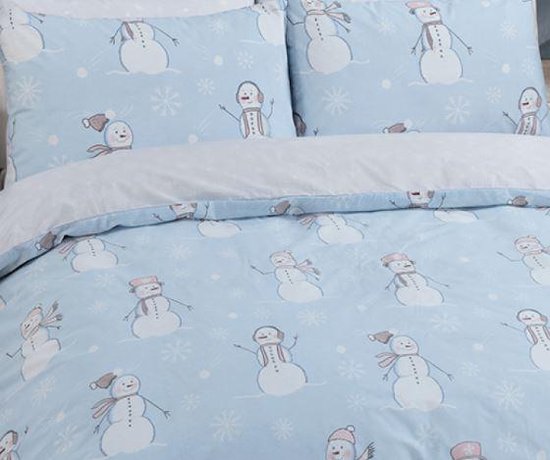 WONGS BEDDING Beddengoed Kerstman dekbedovertrekset 200 x 200 cm