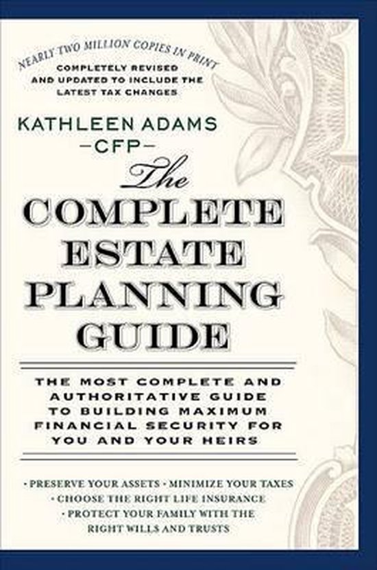 The Complete Estate Planning Guide 9780451214034 Kathleen Adams