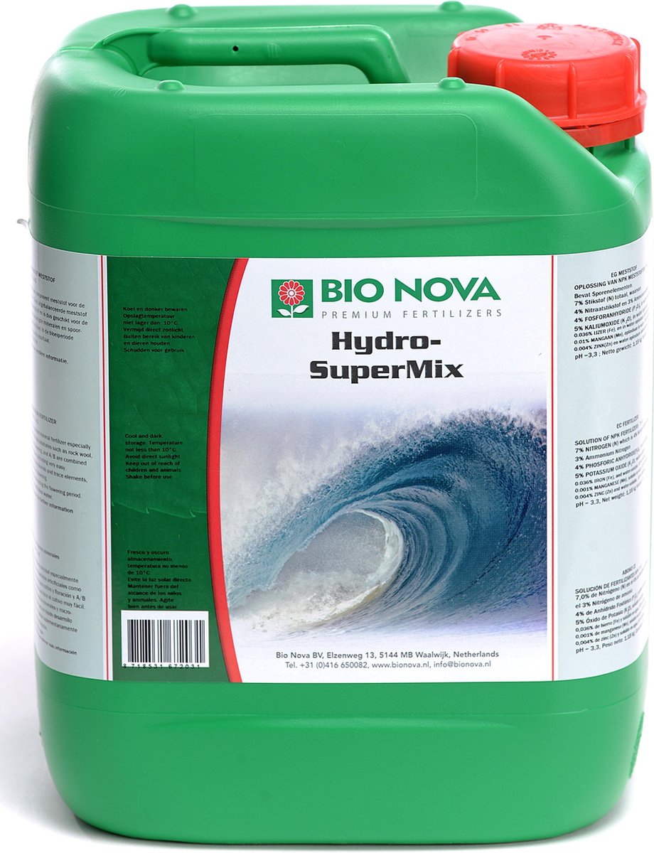 BioNova Hydro Supermix 5 liter