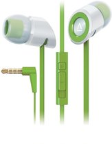 Creative Labs Hitz MA350 In-ear Bedraad Groen, Wit mobiele hoofdtelefoon
