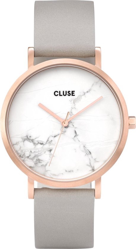 fluweel komen Stevig bol.com | CLUSE CL40005 La Roche - Horloge - Rose Gold White Marble Grey