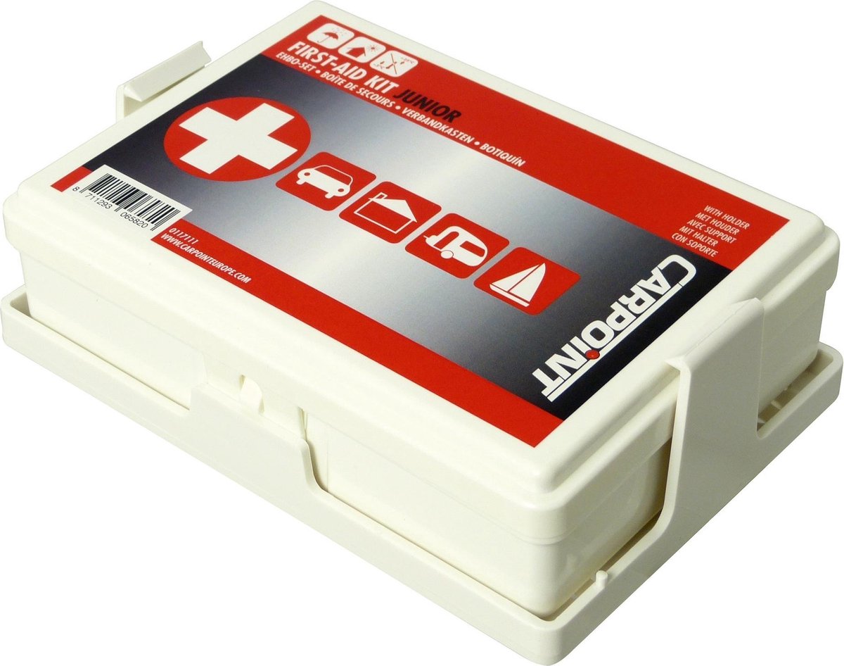 Goedkoopste Carpoint EHBO Kit - EHBO Koffer met houder - Junior