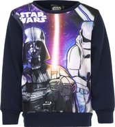 Star Wars sweater - Darth Vader - Blauw met zwart - maat 104 cm - 4 jaar