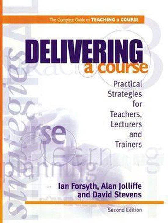 Delivering a Course - cover