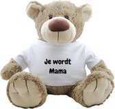 Knuffel Bear Bella Je wordt Mama