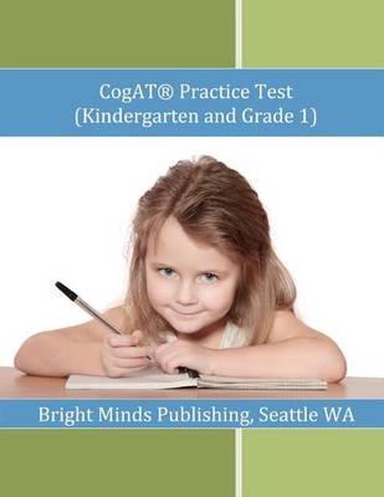 Cogat Practice Test (Kindergarten and Grade 1) - cover