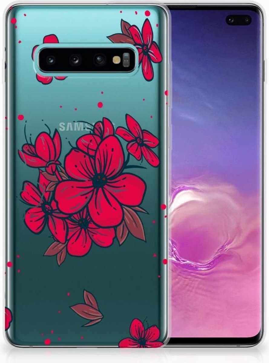 Samsung Galaxy S10 Plus TPU Case Blossom Red