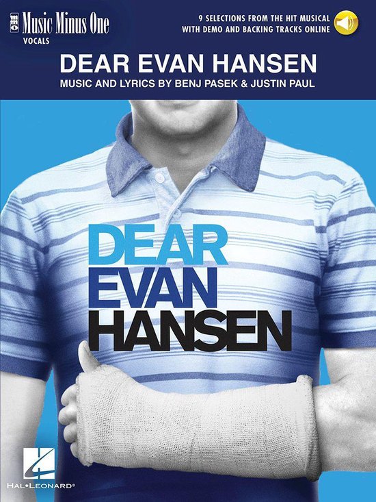 Dear Evan Hansen Songbook - cover