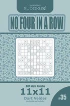 Sudoku No Four in a Row - 200 Hard Puzzles 11x11 (Volume 35)