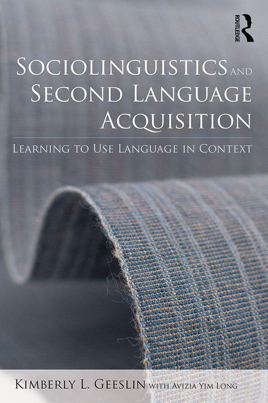 Sociolinguistics and Second Language Acquisition - cover