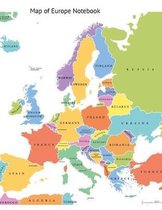 Map of Europe Notebook