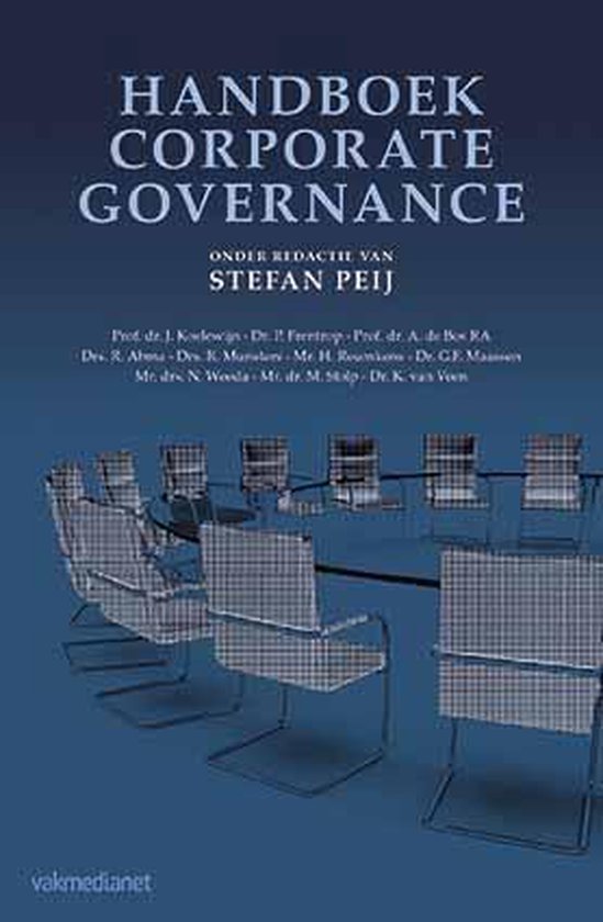 Handboek Corporate Governance - cover