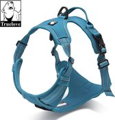 Truelove Hondenharnas Country S - Tuig - Harnas - Hond - Wandelen - 43-56cm Blauw