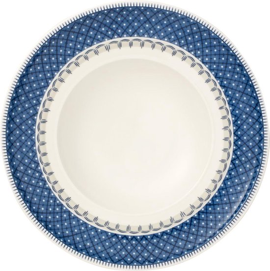 Villeroy & Boch Mariefleur Gris Diep bord ovaal 24 x 21 cm | Anna Servies