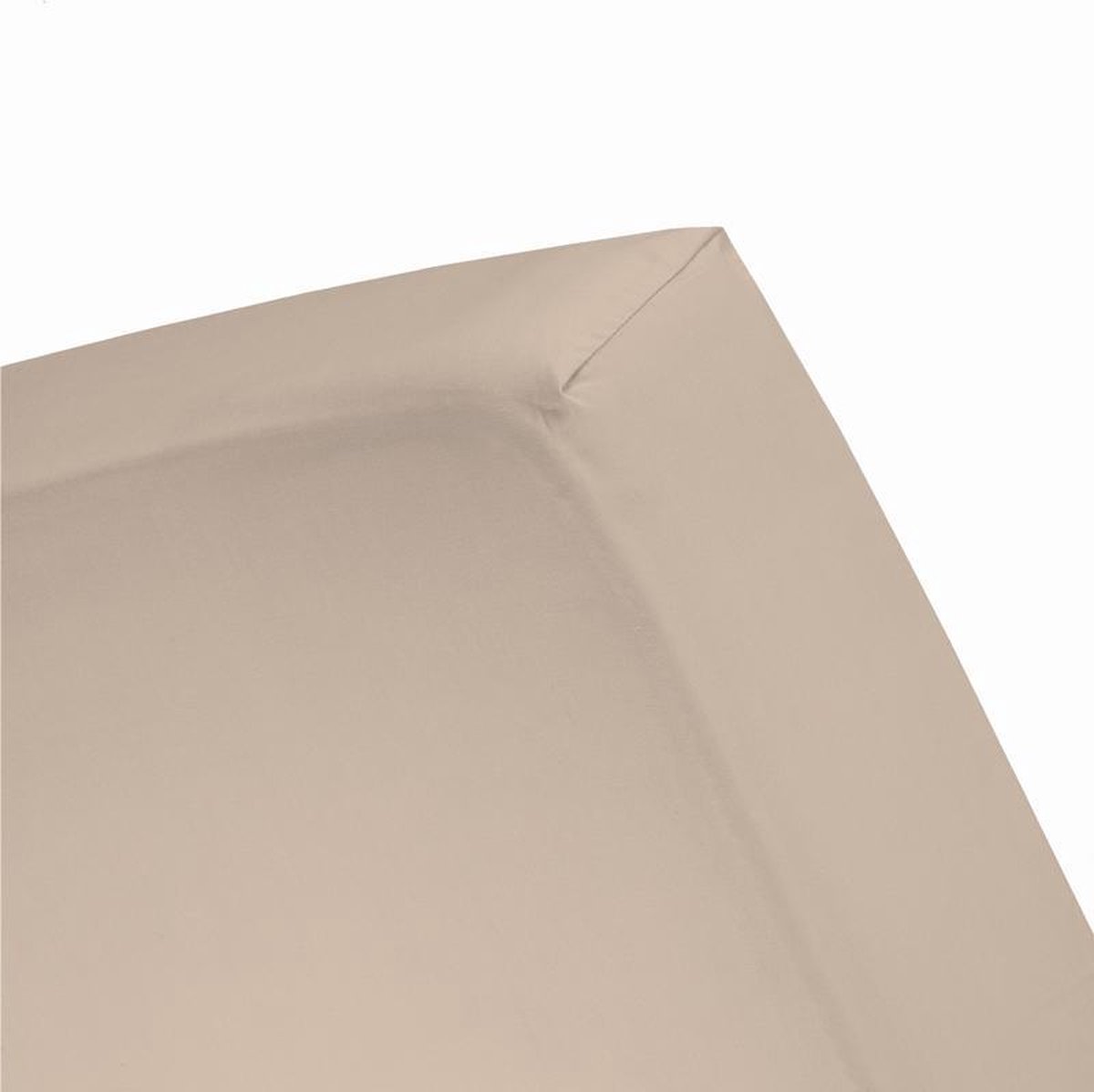 Damai - Hoeslaken (tot 25 cm) - Double Jersey - 140 x 200/210/220 - 150 x 200 cm - Camel