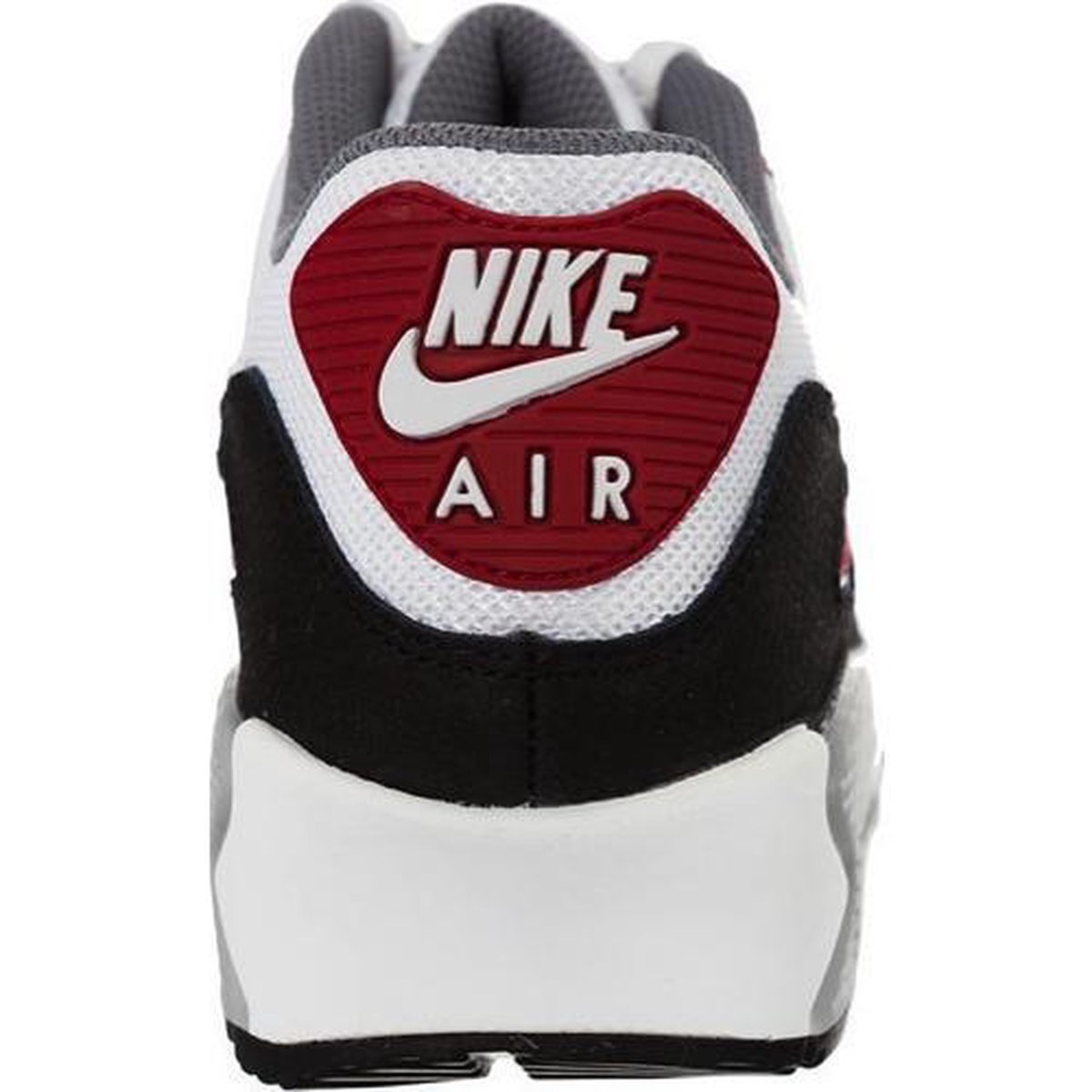 Nike Air Max 90 Mesh (GS) - Dames Sneakers - Vrouwen Schoenen - Wit / Rood  -... | bol.com